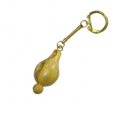 Mécanismes de porte-clés dorés avec piton (lot de 10)
