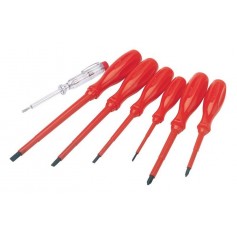 Ensemble 6 tournevis & testeur DRAPER