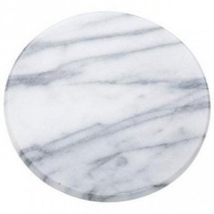 Plat en marbre blanc 150mm