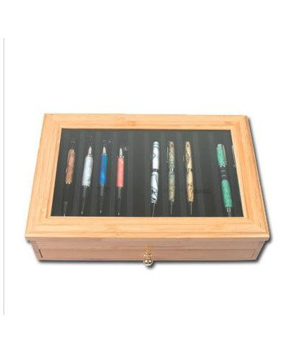 Coffret transport et présentation 24 stylos