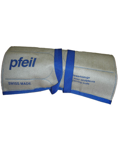 Etui pour outils de Sculpture 12 emplacements vides