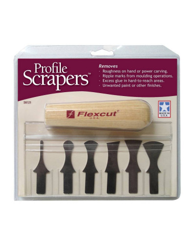 Set de 7 racloirs FLEXCUT