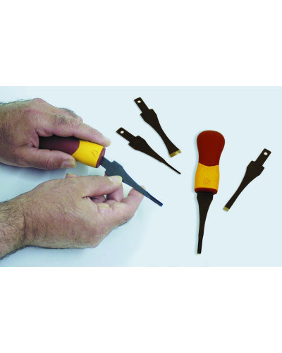 Ensemble 4 outils de sculpture FLEXCUT