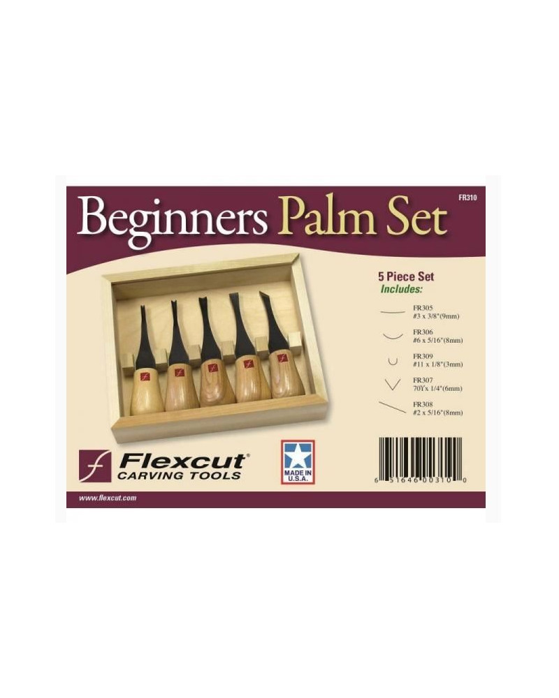 Ensemble De Gouges à Bois FLEXCUT & OCTT - Kit KN12-KN14 Pour Sculpture, Neuf, Fabriqué Aux États-Unis