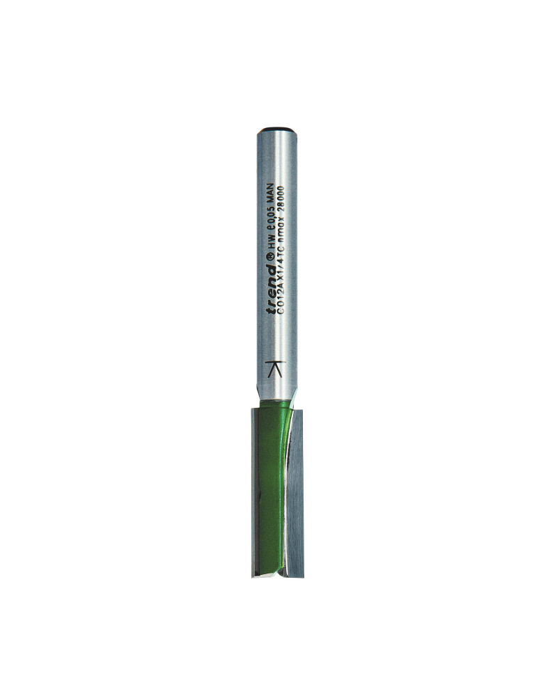 Droite Défonceuse 8 Trend - Fraise à Double Tranchant - Diamètre 16mm Plongeante Pour Défonceuse
