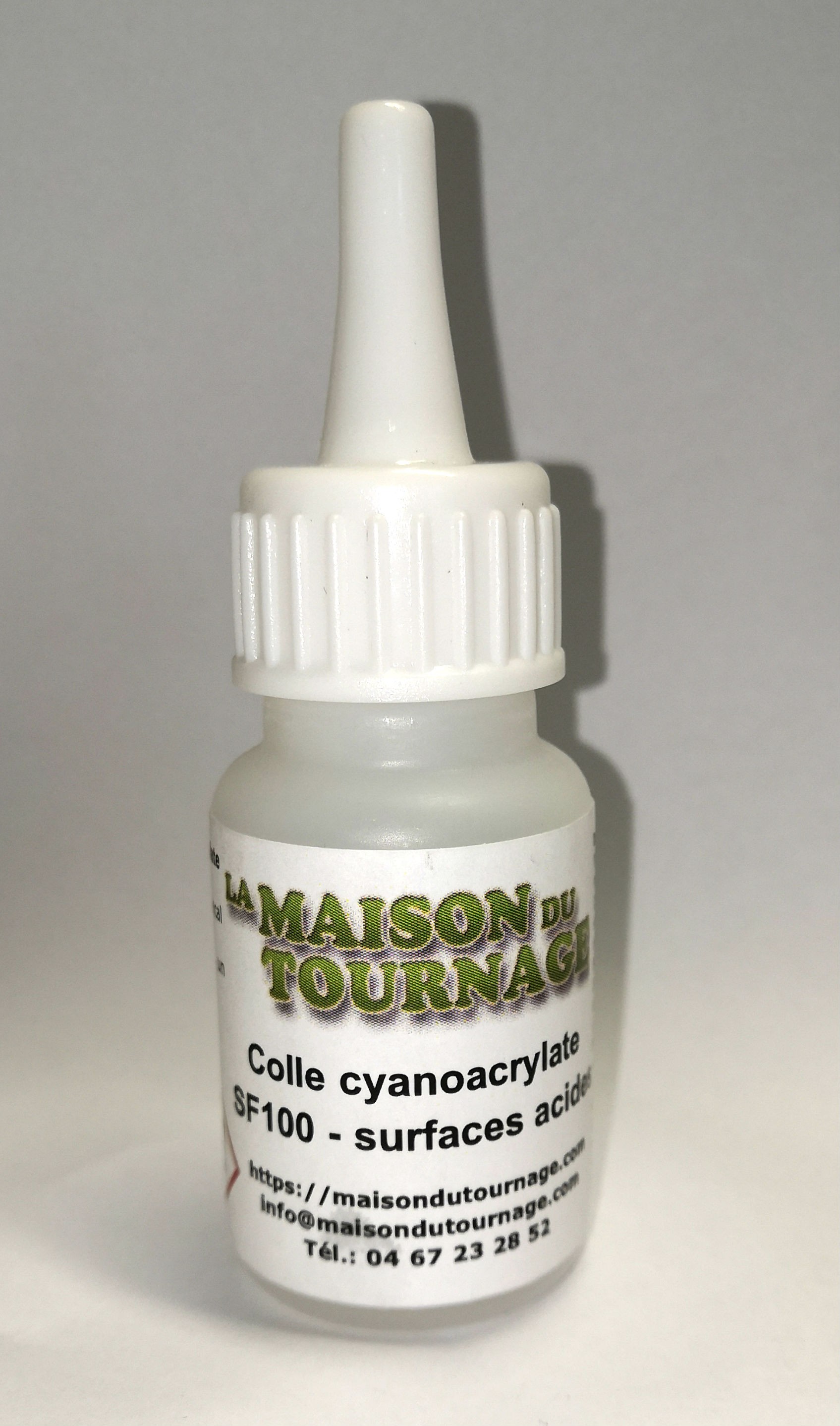 Colle cyanoacrylate fluide 20gr - Maison Du Tournage