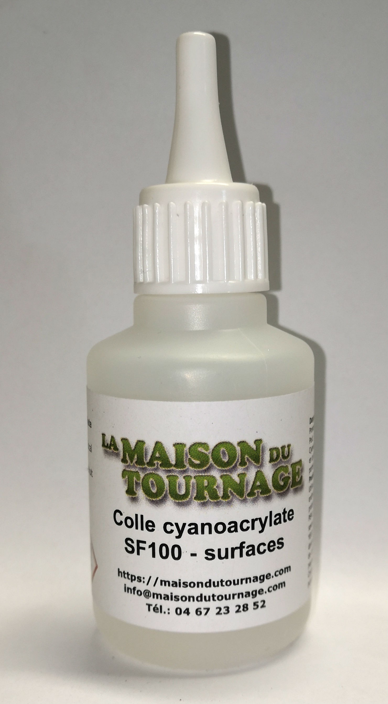 Colle cyanoacrylate fluide 50gr - Maison Du Tournage