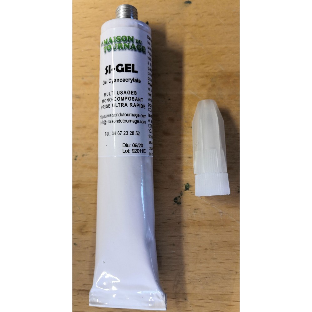 Colle cyanoacrylate en gel tube 20gr - Maison Du Tournage