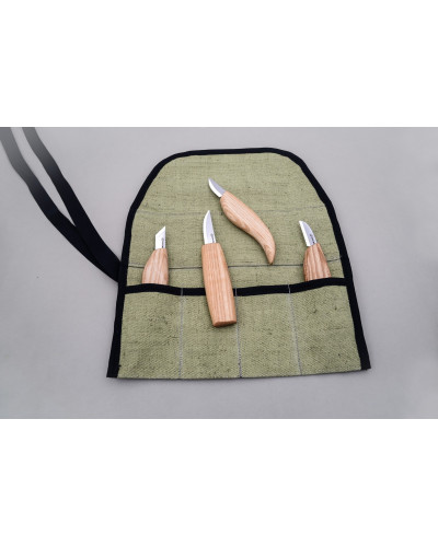 Set de 4 couteaux avec trousse de rangement