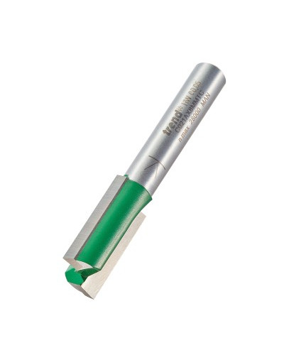 Fraises droites 2 tranchants, tige 8mm, diam 12,7mm, HC 25,4mm