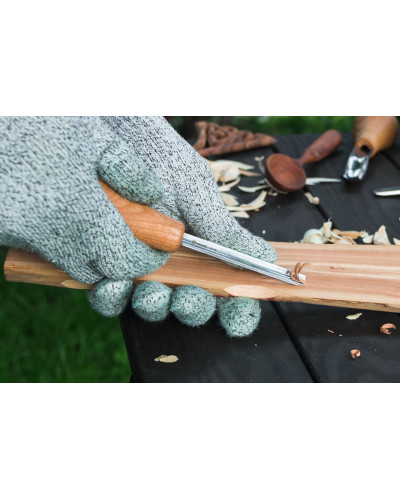 Ensemble 6 outils de paume pour sculpture sur bois