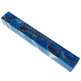 Acrylique pour stylo bleu turquoise