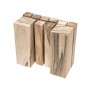 Lot de 10 morceaux de noyer pour sculpture sur bois