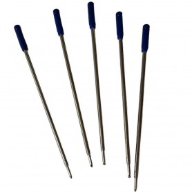 Recharges encre bleue pour stylos bille (lot de 5)