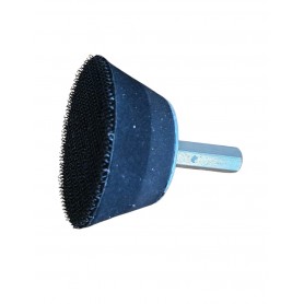 Tampon Ø50 mm avec revêtement auto-agrippant
