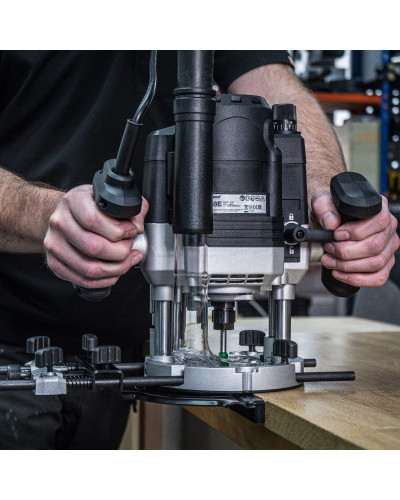 T8EK Euro 2200W – Défonceuse à Plongeur 12mm Dual Mode Trend 230V