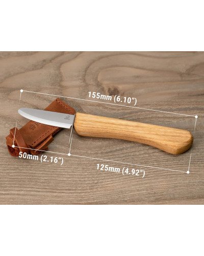 Kit sculpture bois Champignon BeaverCraft – projet famille ludique