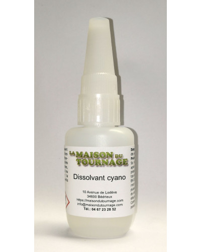Solvant colles cyanoacrylates 20gr 