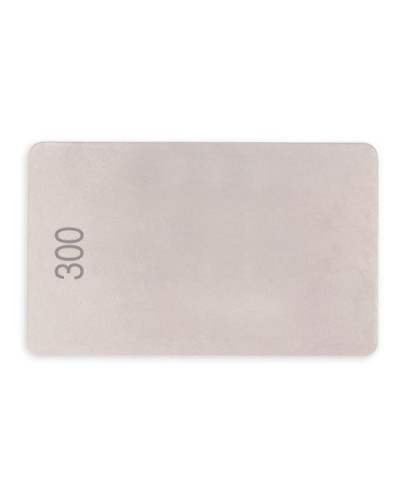 Pierre diamantée double face 300/180 – format carte, affûtage rapide