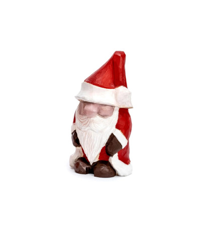 kit de sculpture Père Noël BeaverCraft DIY06 avec couteau C16, blocs de tilleul et peintures