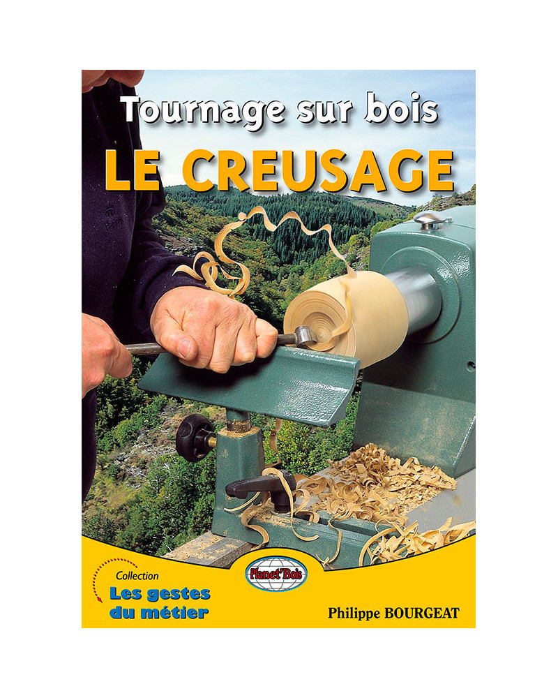 Tournage sur bois - Le creusage