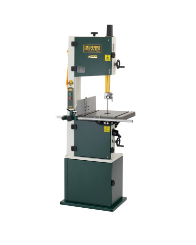 Record Power SABRE-350 – scie à ruban 305 mm), table fonte