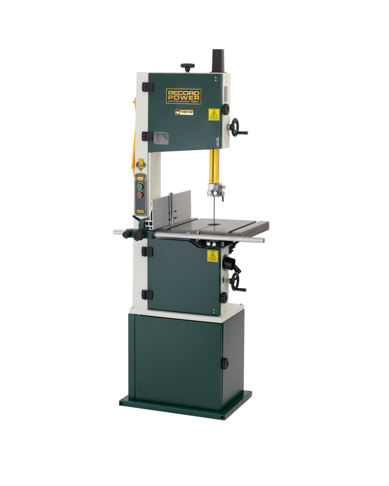Record Power SABRE-350 – scie à ruban 305 mm), table fonte