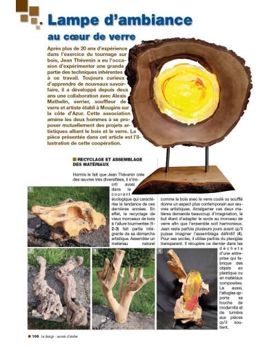 couverture du livre Tournage sur bois Le design secrets d’atelier Alain Le Neindre