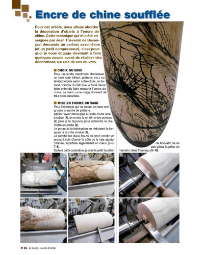 couverture du livre Tournage sur bois Le design secrets d’atelier Alain Le Neindre