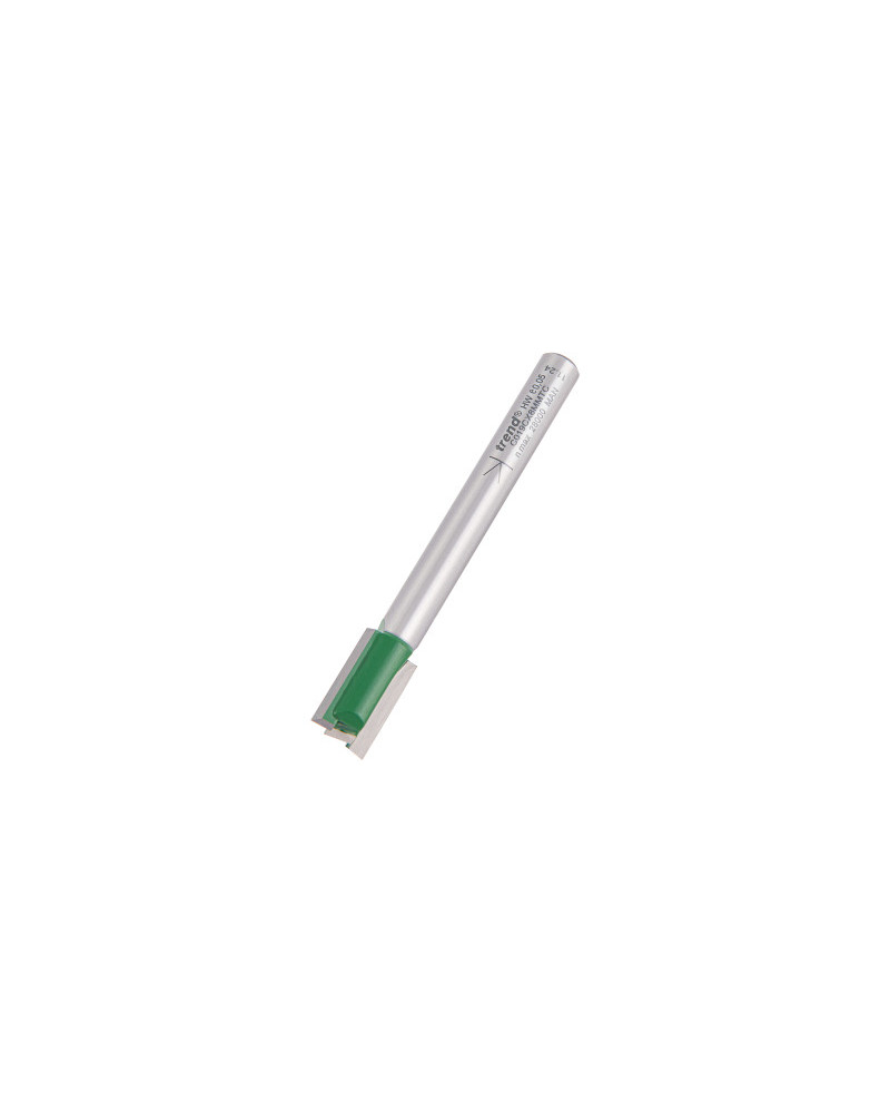 Fraise droite Trend Ø 12 mm longue queue 8 mm pour défonceuse