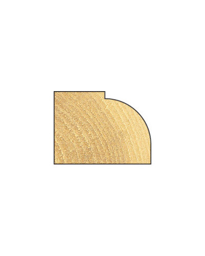 Fraise quart-de-rond Trend R9,5 mm avec roulement queue 8 mm