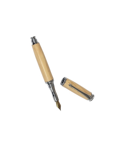 mécanisme stylo plume Elegance IB697 finition chrome pour tournage sur bois