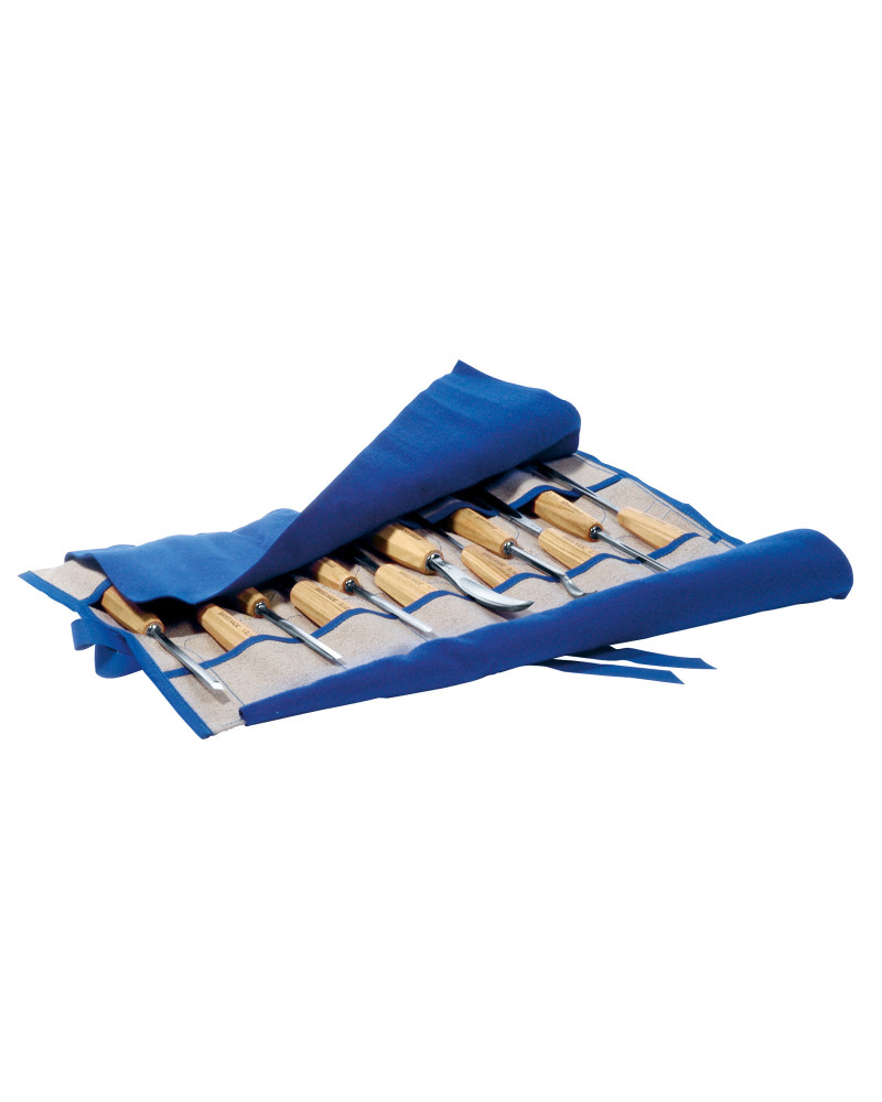 Ensemble 12 outils de sculpture en étui PFEIL