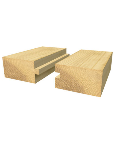 Fraise droite diam 2mm tige 6,35mm