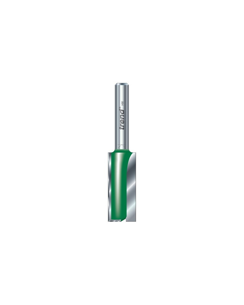 Fraise 2 Tranchants Pour Matériaux Abrasifs – 8x25 Mm – Pointe Carbure Tungstène – Revêtement PTFE Anti-adhésif