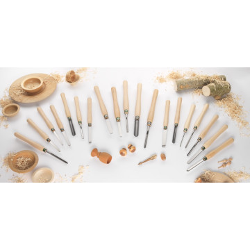 Outils de tournage sur bois