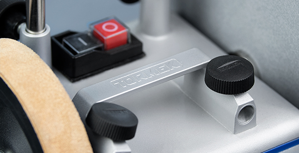 Tormek T-4 Original : poignée intégrée pour déplacer facilement la machine